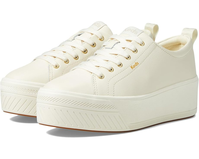 Кроссовки Keds Skyler Lace Up на платформе с мягкой стелькой Softerra