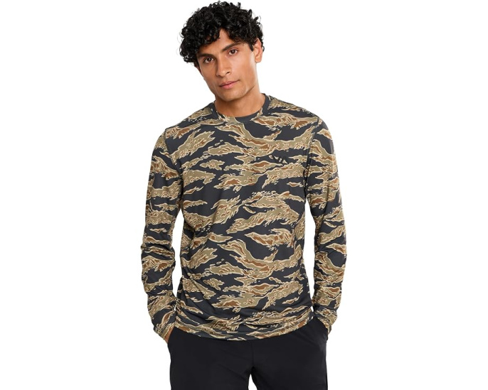 Футболка Sport Vent Long Sleeve от RVCA черного цвета