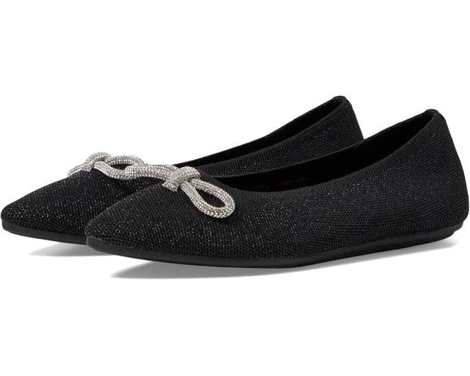 Туфли Skechers Cleo Point Glitzy Haze с бантом и стелькой Memory Foam