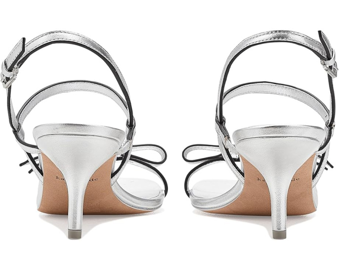 Сандалии на каблуке kitten heel Kate Spade New York Loop с ремешками и квадратным носком