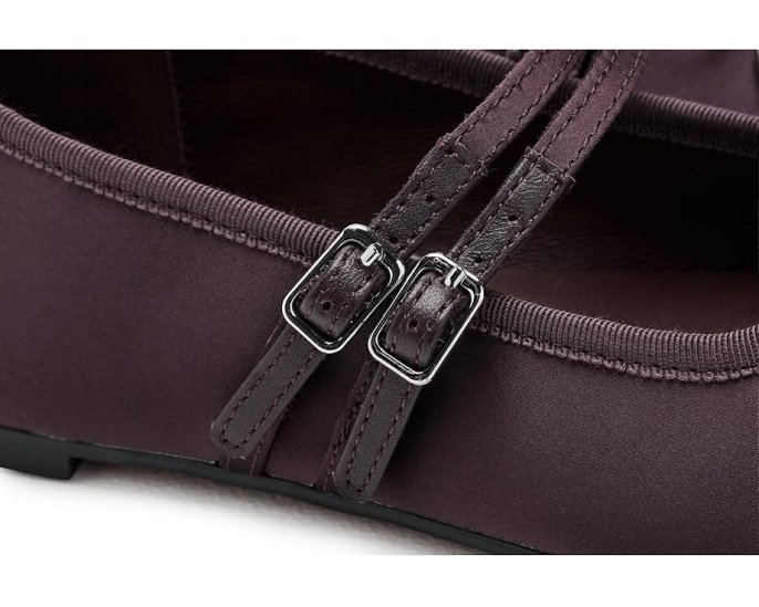 Туфли Greta Bow Double Strap с бантом из атласа Madewell
