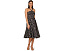 Платье Adrianna Papell в горошек с силуэтом fit-and-flare