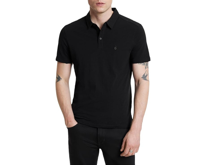 Поло John Varvatos VICTOR с вышитым знаком мира