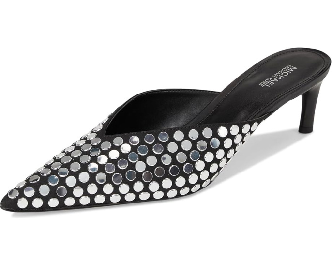 MICHAEL Michael Kors мюли Kasia Mule Pump с металлическим мыском и каблуком-рюмочкой