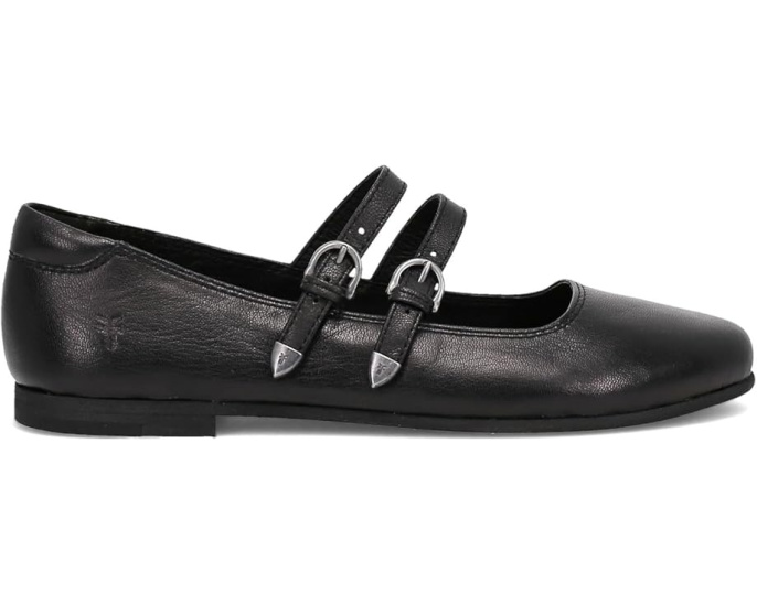Туфли Frye Carson Multi Mary Jane с двумя ремешками и металлическим эффектом