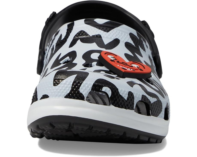 Сабо Crocs Haring Classic Clog с принтом Кита Харинга