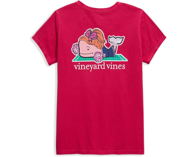 Футболка с коротким рукавом и карманом от Vineyard Vines для детей