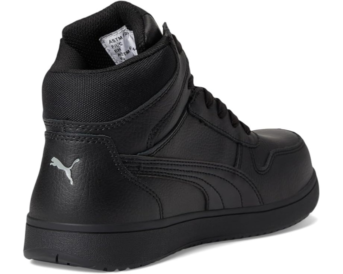 Puma Safety ботинки Frontcourt Leather Mid с кожаным верхом