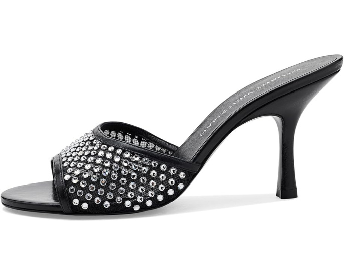 Сланцы Stuart Weitzman Bareitall Shine с блестками и стулом