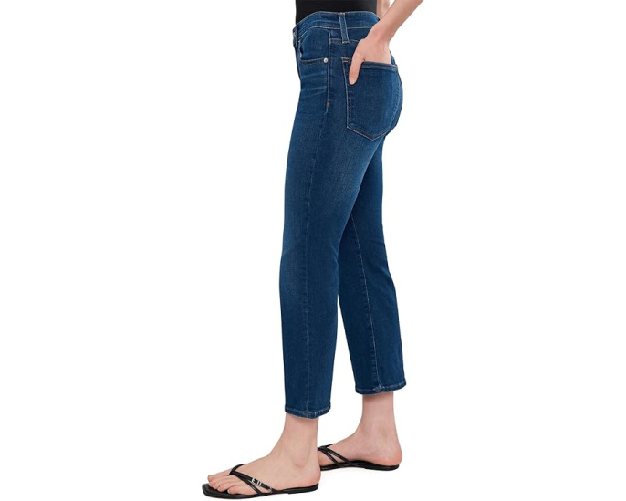 Джинсы Madewell The Short Stretch Flare Crop в цвете Osgoode