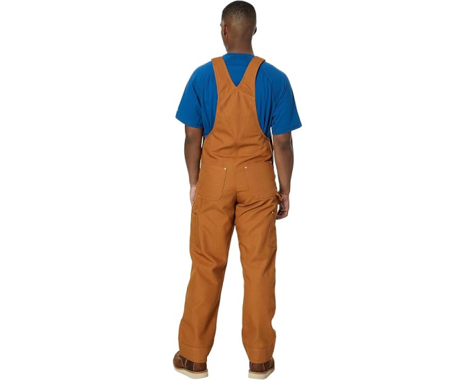 Relaxed Fit Duck Bib Overalls