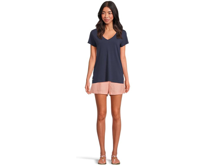 Футболка Meredith Tee от Lilly Pulitzer с круглым вырезом