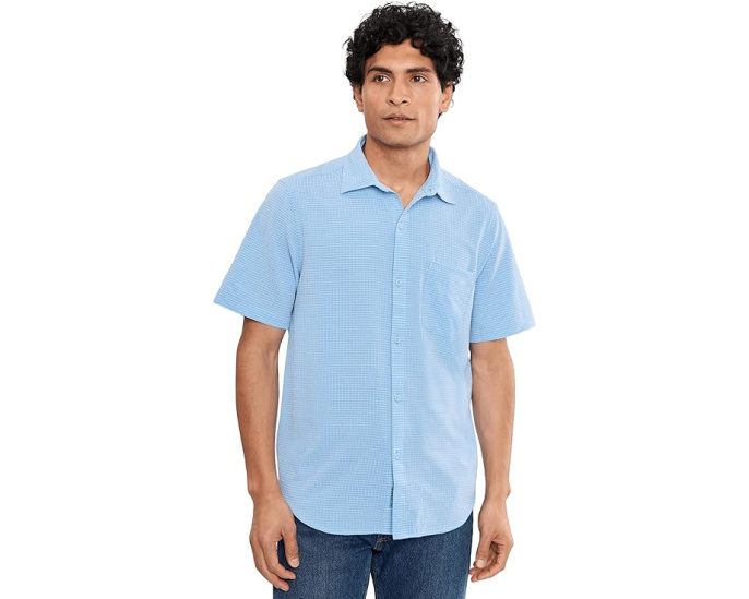 Рубашка Tommy Bahama Bahama Coast Sintra Stripe с полоской и карманом