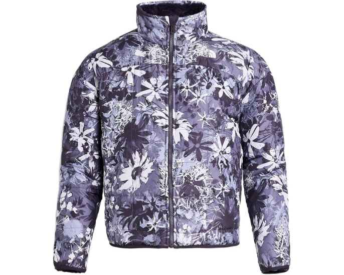 The North Face детская куртка Reversible Shasta Full Zip с принтом