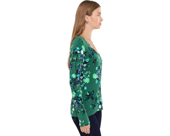 The Janie Favorite Fitted Button-Down Tee