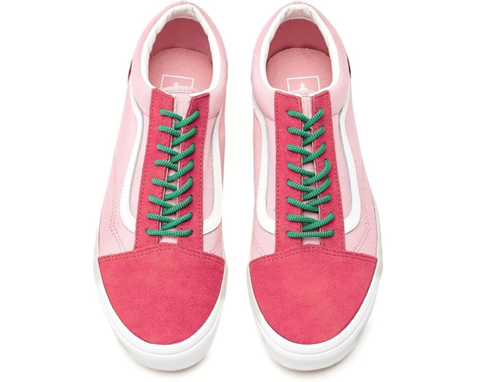 Кроссовки Vans FU Old Skool из кожи и текстиля с круглым носком