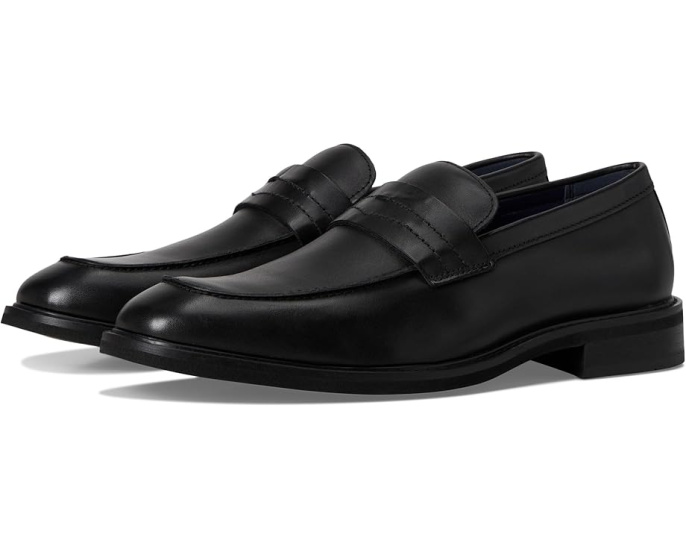 Лоферы Steve Madden Mammoth из кожи с квадратным каблуком