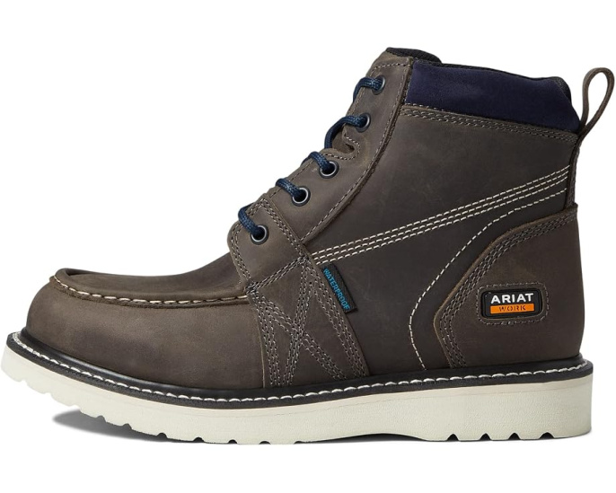 Водонепроницаемые ботинки Ariat Rebar с композитным носком и мокасиновым мысом