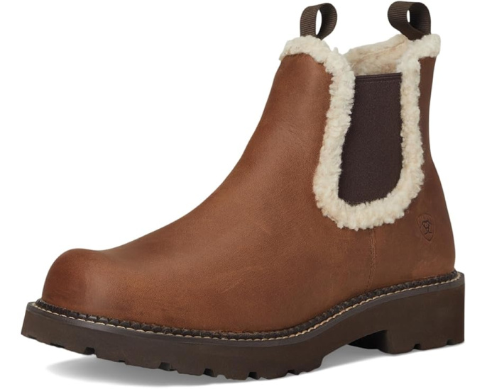 Уютные челси Ariat Fatbaby Chelsea Cozy с отделкой из меха