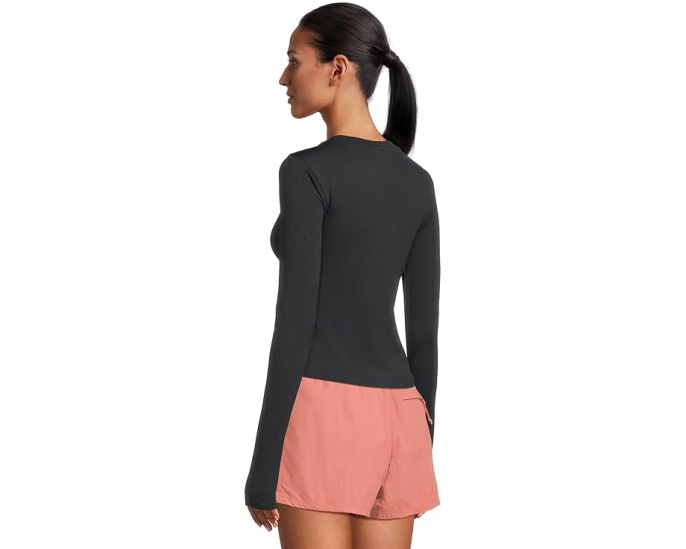 Лонгслив Peak Knit с укороченным кроем и технологией HeiQ Mint