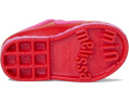 Балетки Hip Ballerina с аппликацией цветка и липучкой Mini Melissa