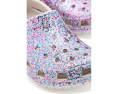 Crocs Classic Glitter Clogs детские блестящие сабо с пайетками