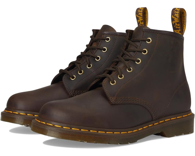 Ботинки Dr. Martens 101 из кожи с амортизирующей подошвой