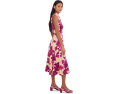 Calvin Klein Платье Sleeveless Floral Scuba A-line с цветочным принтом
