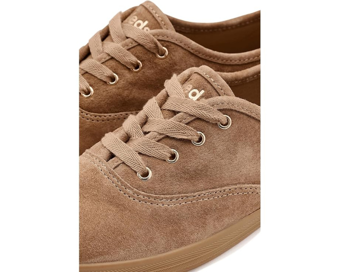 Keds Champion Luxe кроссовки на шнуровке из мягкой замши