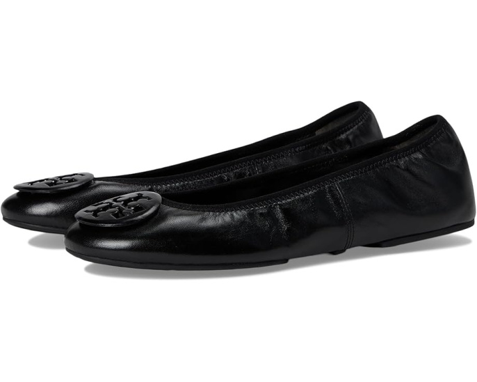 Балетки Tory Burch Reva Travel с металлической пряжкой