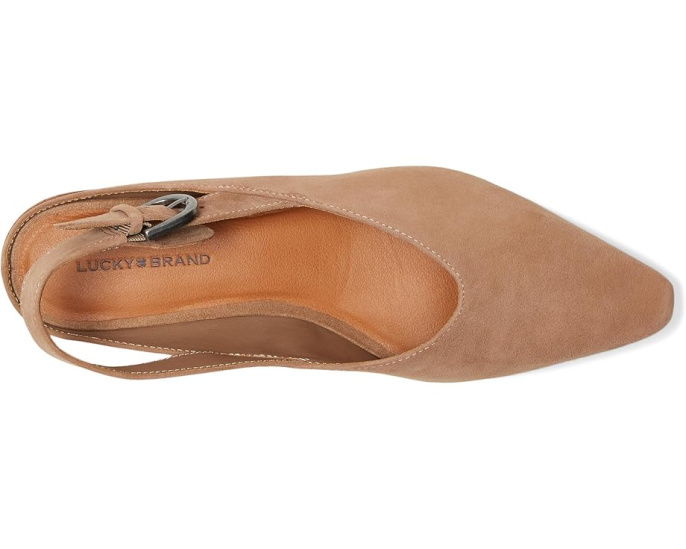 Сандалии Brigeet Slingback Mule с заостренным носком и регулируемым ремешком