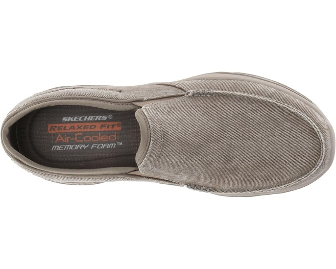 Мокасины SKECHERS Relaxed Fit Creston Moseco с памятью формы