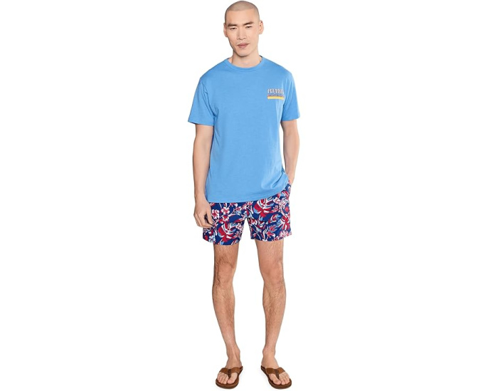 Плавки Chubbies The Star Spangled Blooms 5.5 дюйма с принтом