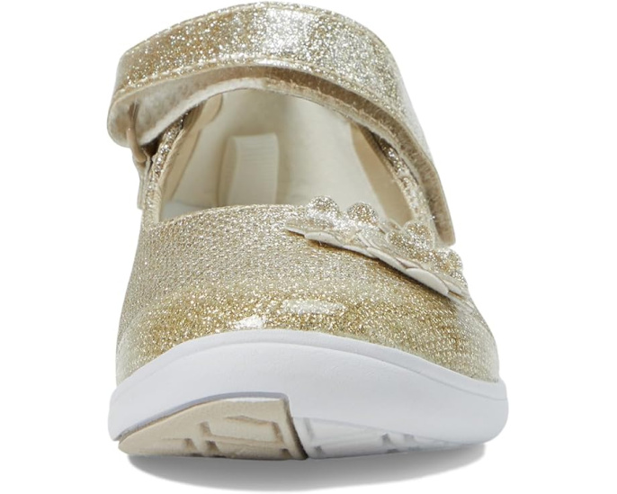 Детские туфли Stride Rite Holly Adapt с блестками и цветочным принтом
