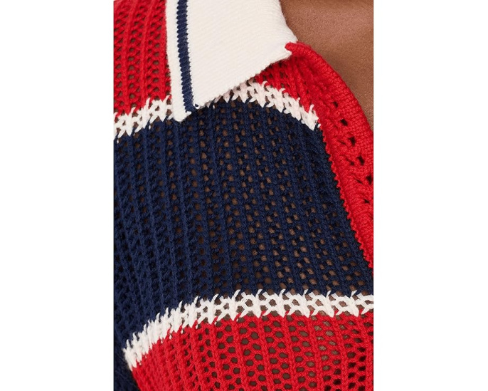 Пуловер Alexa Rugby Stripe Polo Pullover от 525 america