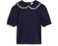Animal Print Collar Top (Toddler/Little Kid/Big Kid)