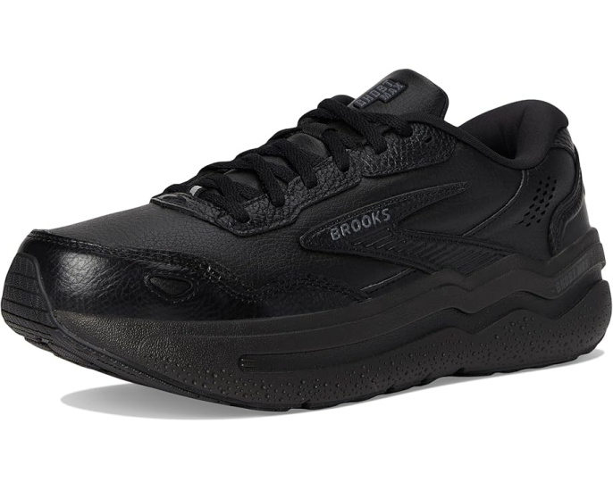 Кроссовки Brooks Ghost Max Leather с технологией DNA Loft v3 и верхом из кожи