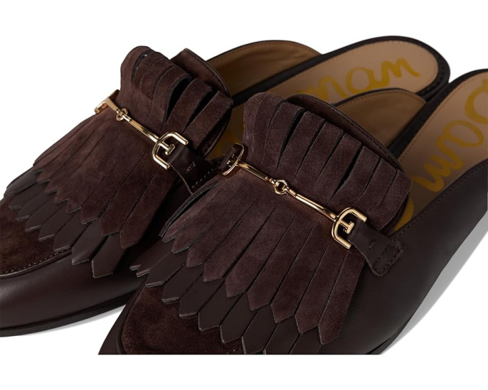 Мюли Sam Edelman Lainey с плиссировкой и круглым носком