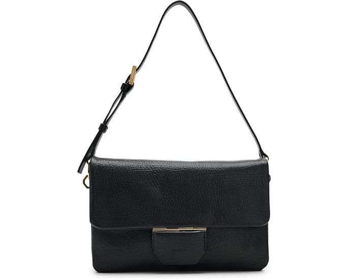 Сумка AllSaints Ondine Grain через плечо из гладкой кожи