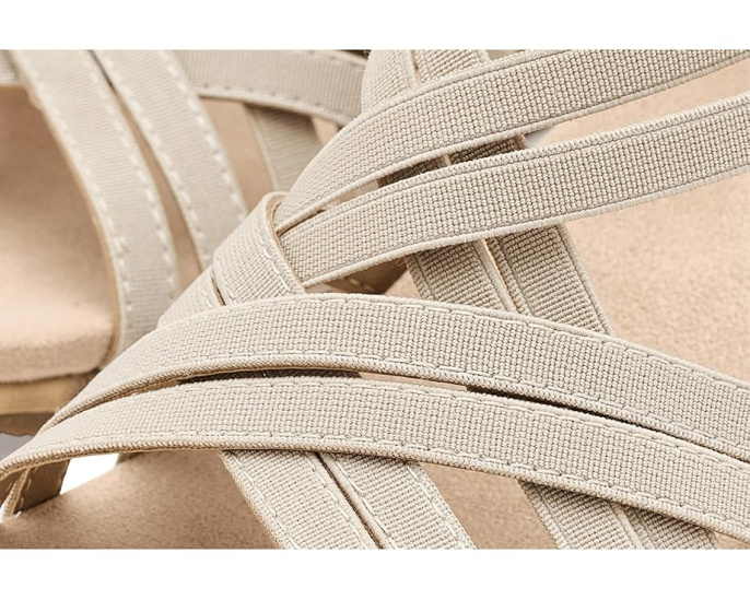 LifeStride сандалии Mallory Strappy на клиновидном каблуке