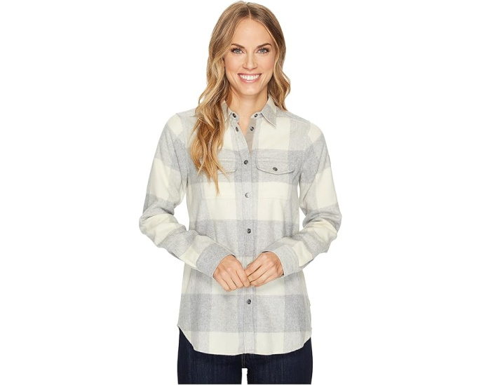 Рубашка Canada Shirt от Fjällräven из фланели с добавлением шерсти