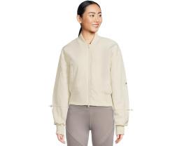 Короткая тканая куртка-бомбер adidas by Stella McCartney из переработанных материалов