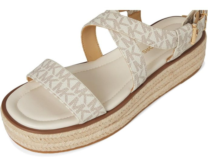 Босоножки MICHAEL Michael Kors Espadrille на платформе с плетением