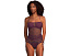 BECCA топ-танкини Muse Hadlee Bandeau Mesh Overlay