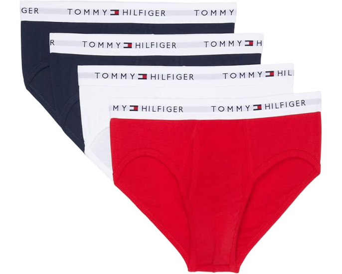 Набор из 4 трусов Tommy Hilfiger Cotton Classics из 100% хлопка