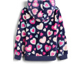 Hatley детская флисовая кофта Bunches of Hearts с цветочным узором