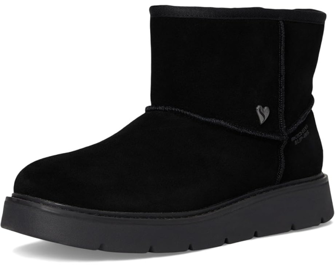 Ботильоны SKECHERS Keepsakes Cozy Shorty Hands Free Slip-ins с шерстяной подкладкой