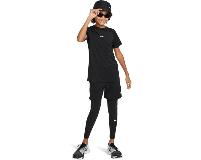 Свободный топ Nike Dri-FIT с коротким рукавом для детей