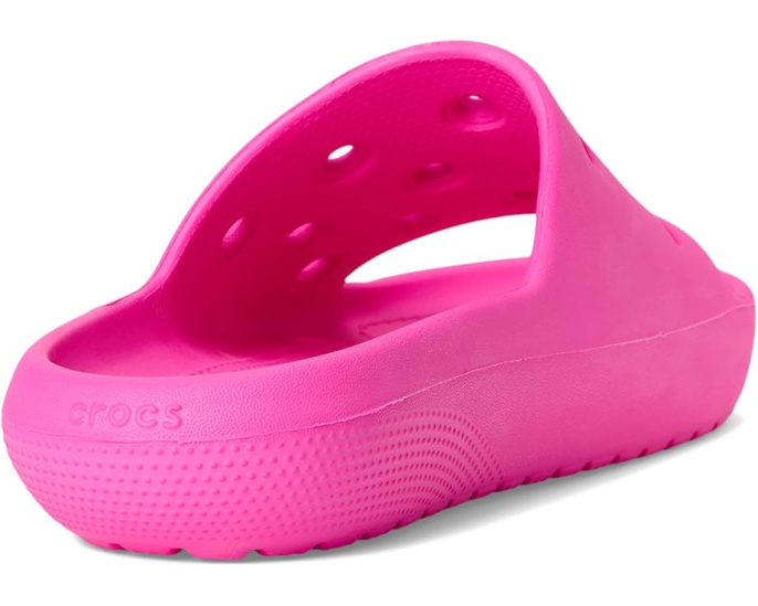 Веганские шлепанцы Crocs Classic Slide V2 для детей с дышащим верхом