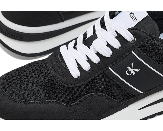 Кроссовки Calvin Klein Palimer с круглым носком и логотипом CK